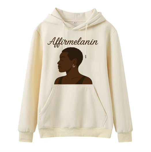 Affirmelanin Hoodie – Power in Profile
